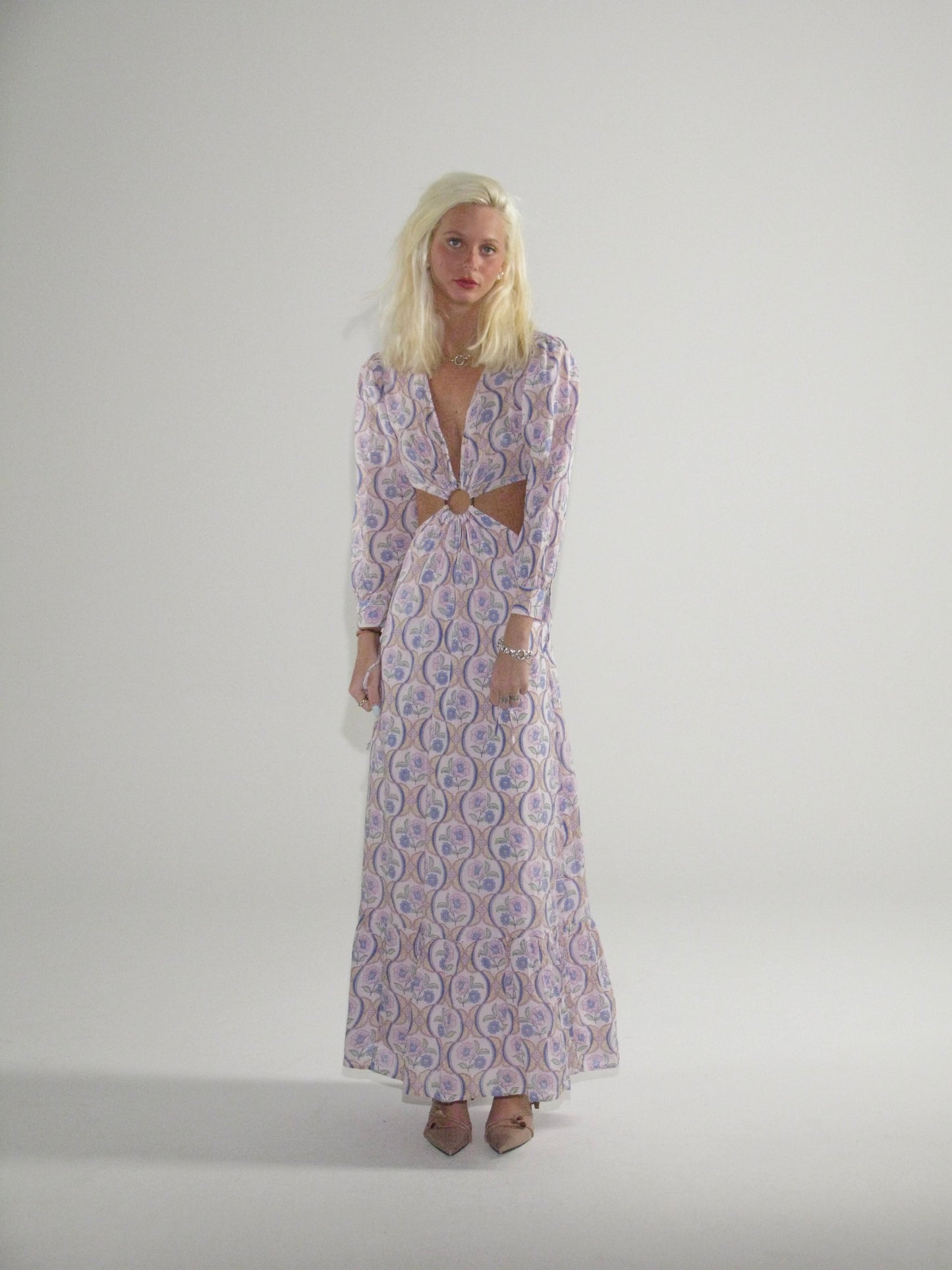 Antik Batik - Tanissa Cutout Floral-print Cotton-Volie