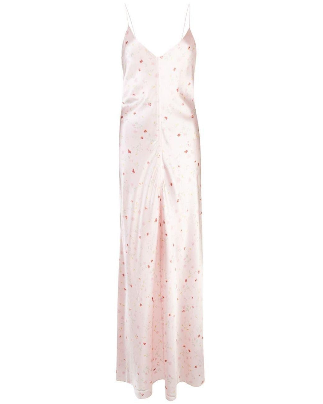 Ganni - Floral Silk Slip