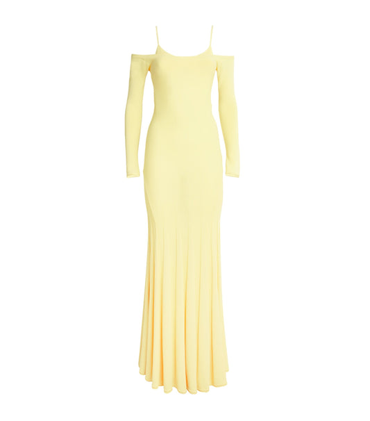 Jacquemus - Valensole Off-Shoulder Maxi