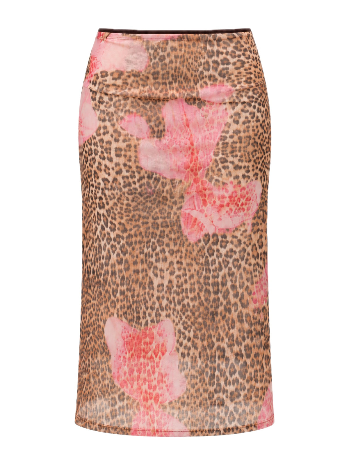 With Harper Lu - Mesh Leopard