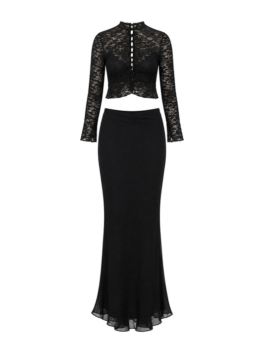 Vintage - Starry Night Lace Ensemble