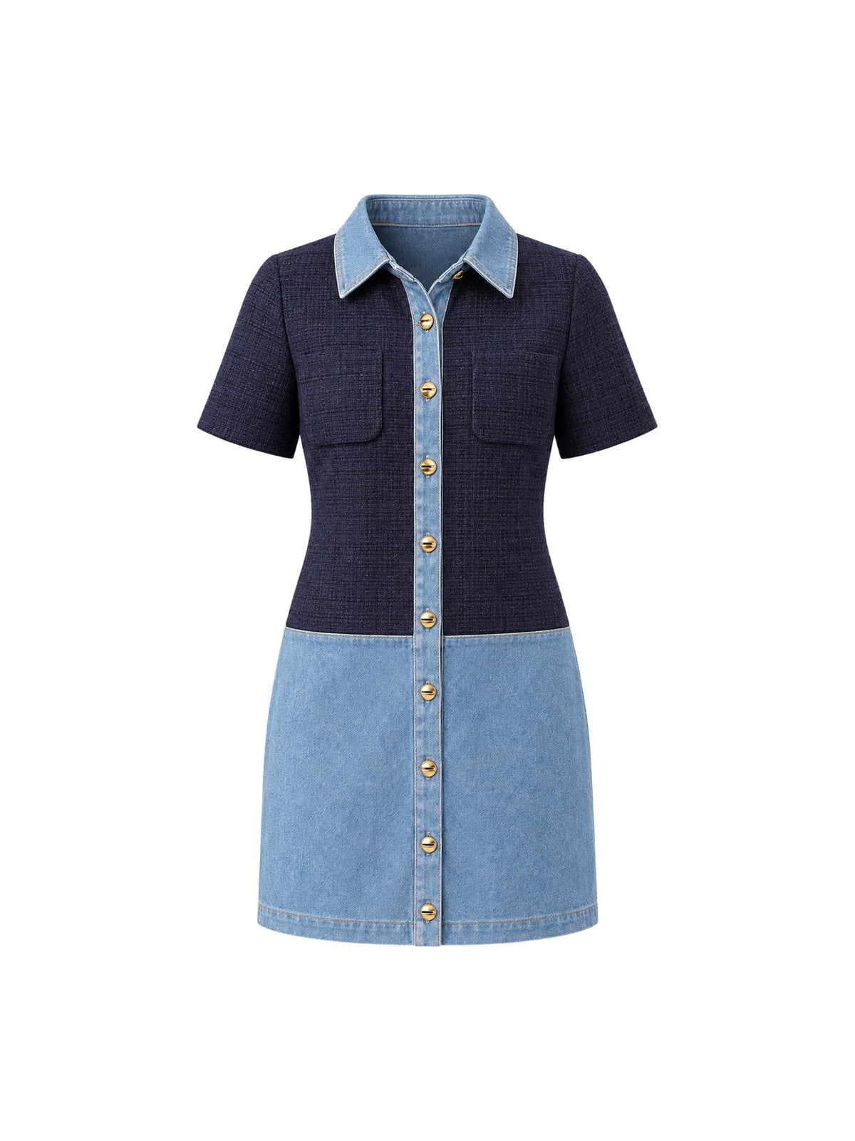 Sandro - Tweed and Denim short