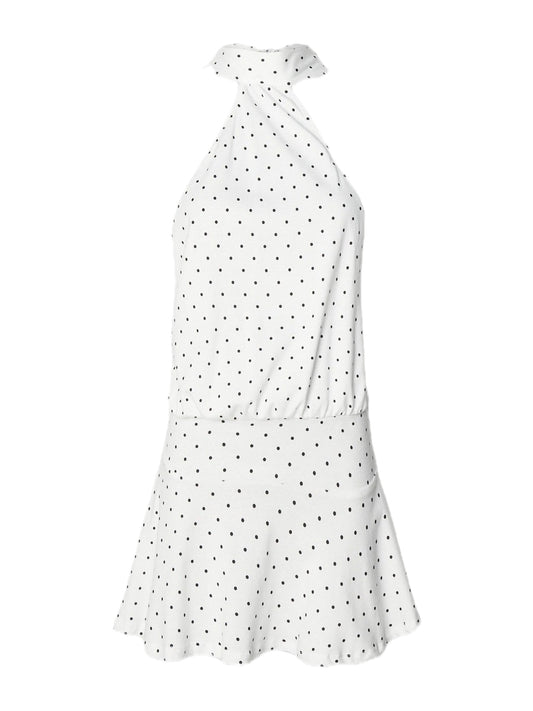 Jaded London - Enya Backless Mini In Polkadot