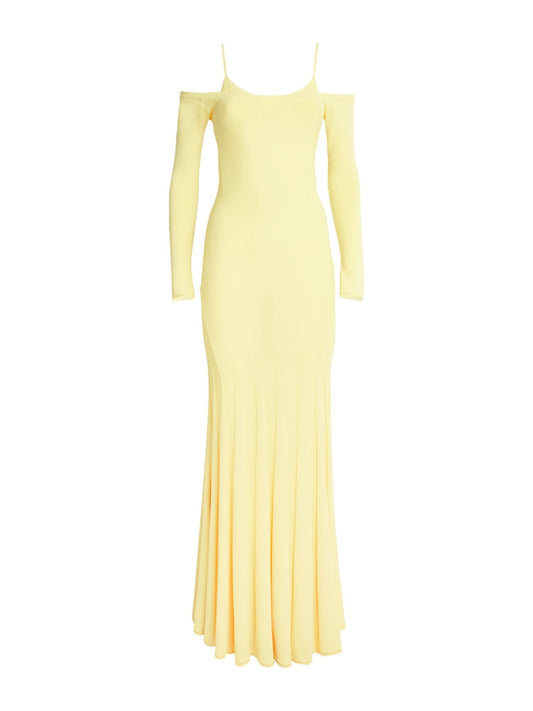 Jacquemus - Valensole Off-Shoulder Maxi