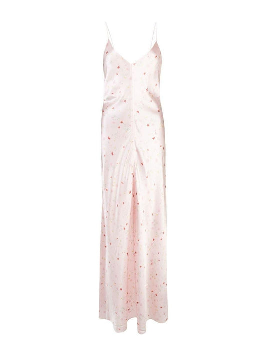 Ganni - Floral Silk Slip