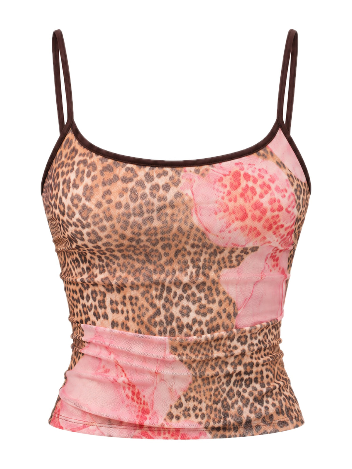 With Harper Lu - Mesh Leopard